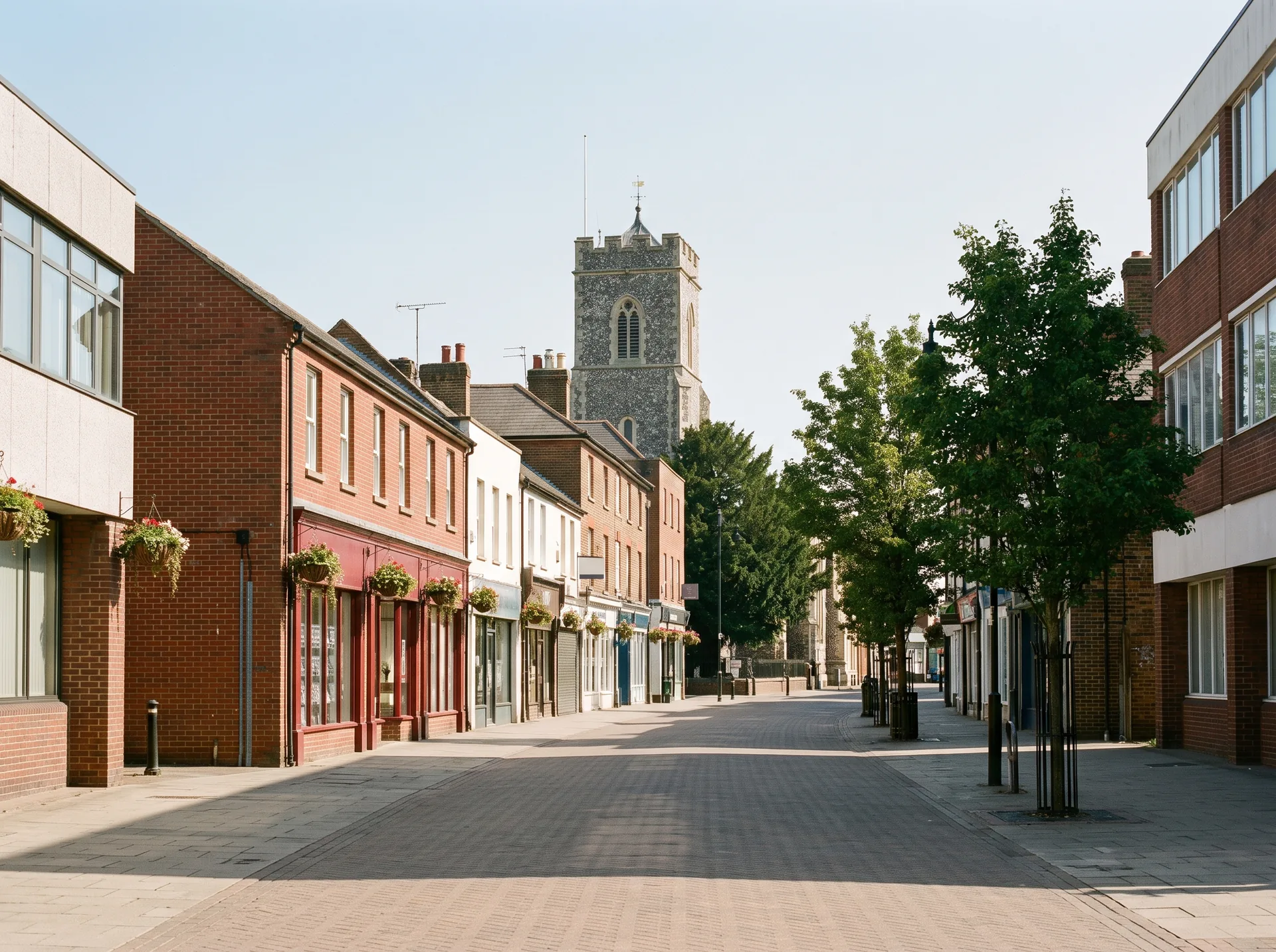 Dartford town centre high street