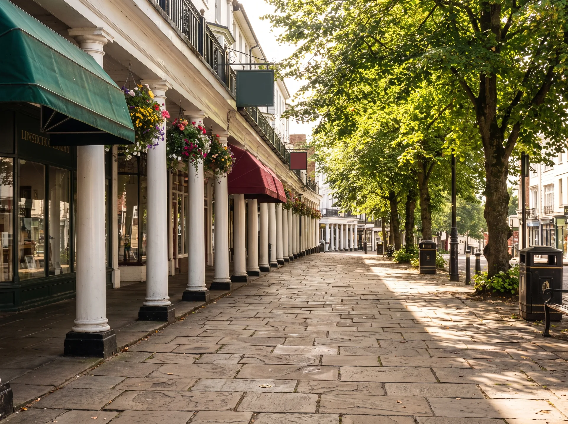 The Pantiles in Royal Tunbridge Wells