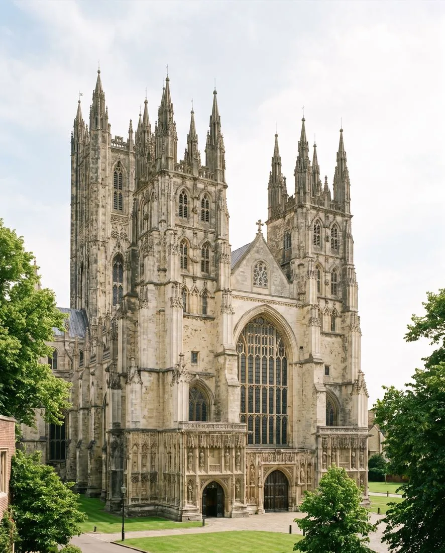 Canterbury Cathedral, in the heart of Kent